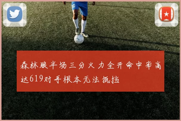 森林狼半场三分火力全开命中率高达619对手根本无法抵挡